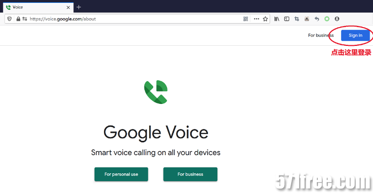 浏览器直接用Google voice美国电话号码 适用于90%用户 超级简单
