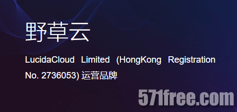 野草云年终大促：香港云服务器138/年，独立服务器E3-1230v2 16g30m299/月